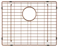 Lorreine grille de fond d'évier PVD cuivre 50x40cm 1208955094