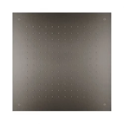 SB Square 316 Douche de pluie encastrée 50x50cm PVD gun metal 1208955323