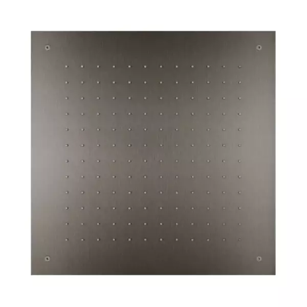 SB Square 316 Douche de pluie encastrée 50x50cm PVD gun metal 1208955323