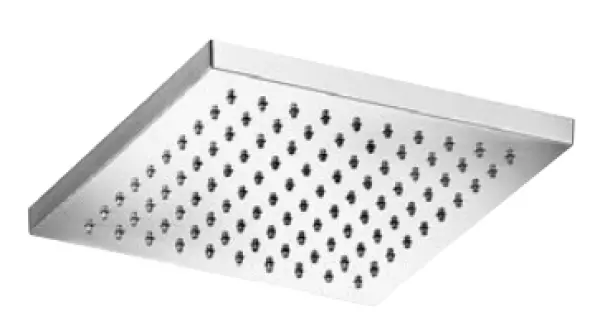 SB Rubinetterie Douche pluie Eco Air douche pluie carrée économe en eau Chrome 20x20cm 1208955528