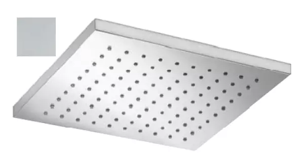 SB Rubinetterie Douche pluie Eco Air carrée économie d'eau blanc mat 25x25cm 1208955529