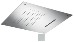 SB Square XL Douche pluie encastrée 2 jets blanc mat 1208955768