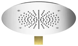 SB Round Temptation Douche de pluie encastrée PVD or 1208955786