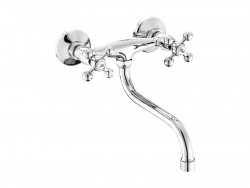 AquaTrimo Vivaldi robinet mural de cuisine classique chrome 21VV7068CM