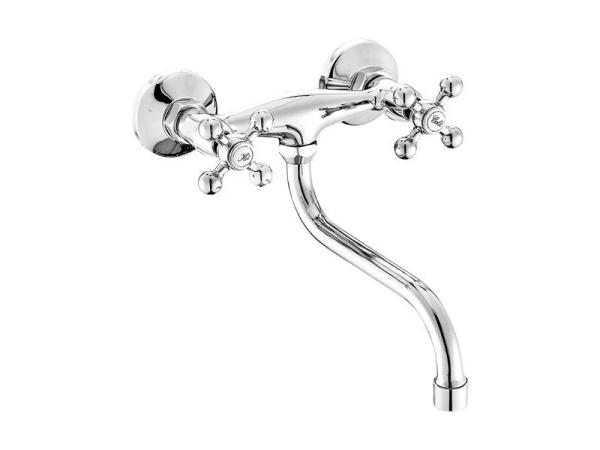 AquaTrimo Vivaldi robinet mural de cuisine classique chrome 21VV7068CM