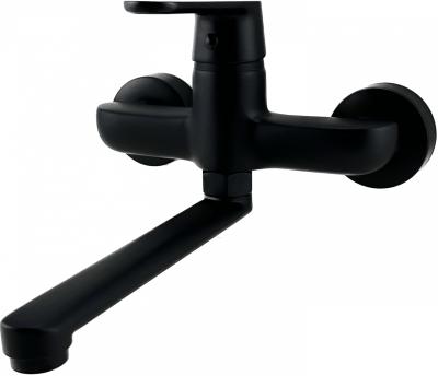 AquaTrimo Chopin noir mat Robinet mural 21CP7075SW