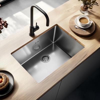 Ausmann Oder évier en inox 54x40cm montage esous plan, à fleur de plan ou en surface extra profond 22cm 1208957113