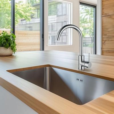 Ausmann Oder grand évier en inox 74x40cm montage sous plan ou à montage en surface extra profond 22cm 1208957114