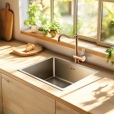 Edward Nostalgic Robinet de cuisine avec bec pivotant cuivre classique 1208957130