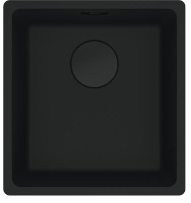Franke Maris MRG 210 / 110-37 Édition noire Fragranite évier noir mat encastré à fleur