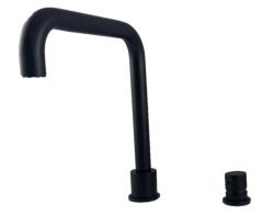 Waterevolution Flow Mélangeur de cuisine 2 trous noir mat T151HPR