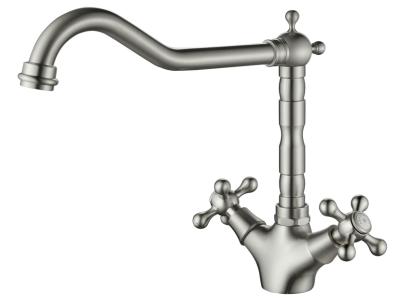 AquaTrimo Windsor robinet de cuisine nostalgique inox 21WS7531NM