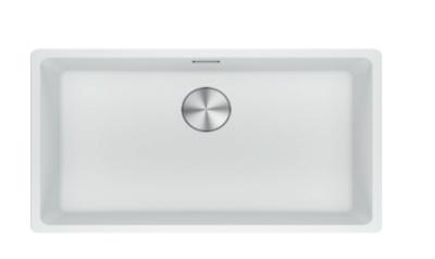 Franke Maris MRG 210-72 Évier en Fragranite blanc polaire à encastrement à fleur