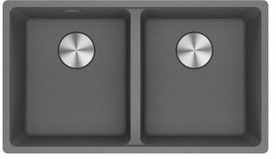 Franke Maris MRG 120-35-35 Fragranite Stone gris double évier sous plan