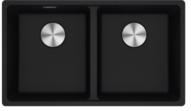 Franke Maris MRG 120-35-35 Fragranite onyx double évier sous plan