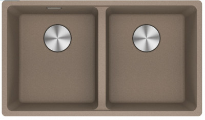 Franke Maris MRG 120-35-35 Fragranite Oyster double évier sous plan de travail