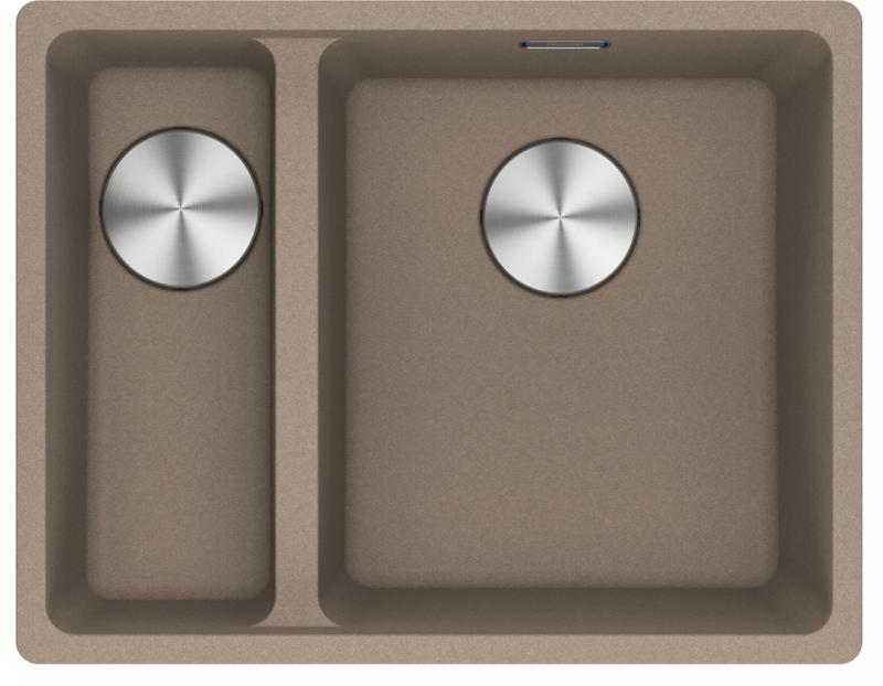 Franke Maris MRG 260-34-15 Fragranite Oyster évier Côté droit de l'installation à fleur de plan