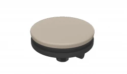 Quadri cache-trou beige, couvercle de trou de robinet en sable beige 45mm 1208957913