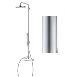 Waterevolution Flow Set de douche à effet de pluie Acier inoxydable T141IE