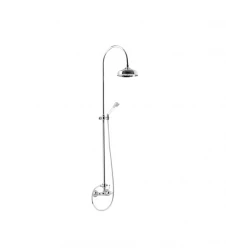 Huber Croisette Combinaison de douche 21cm Chromé/Doré CM0040507G