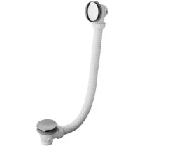 Waterevolution trop-plein de baignoire avec bouton push to open en cuivre PVD 1208958404