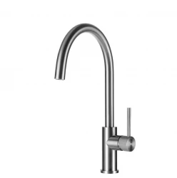 Lorreine Mersey Luxx robinet de cuisine tout inox avec bec pivotant MERSEY-XX