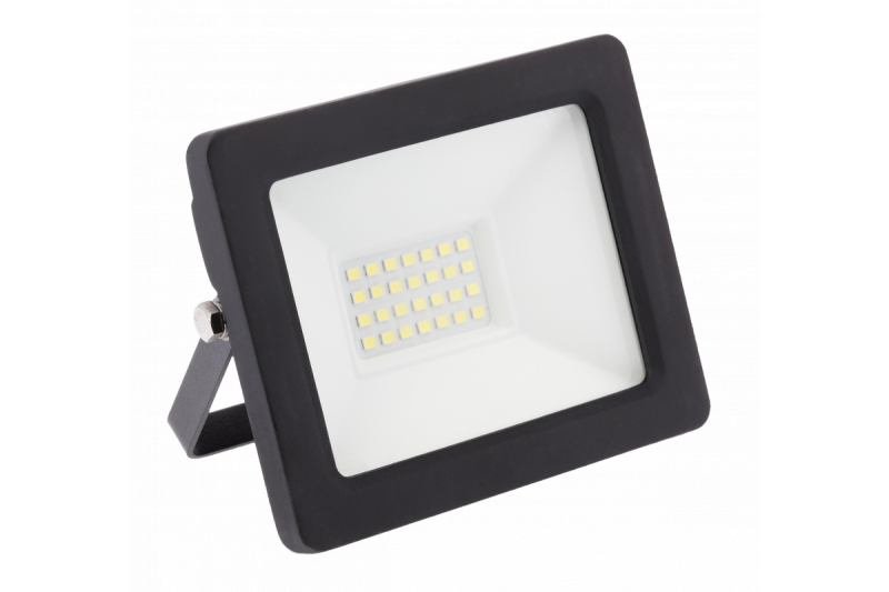G-TECH Projecteur LED 30W, 2400lm AC220-240V, 50/60 Hz, PF>0,9, RA>80, IP65, 120°, 6400K, noir 1208959191