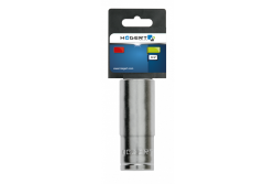 Hoegert Douille hexagonale 1/2" de 17 mm en acier allié au chrome-vanadium 1208959405