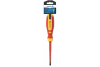 Terminal screwdriver, PZ2/SL6 100 mm, 1000 V, CrMo steel