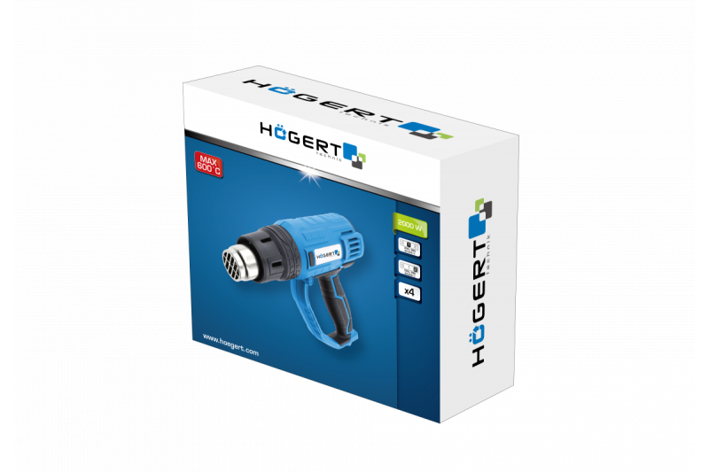 Hoegert Pistolet à air chaud 2000W 1208960196