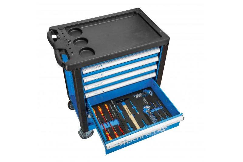 Hoegert Armoire à outils 214 pièces 1208962013
