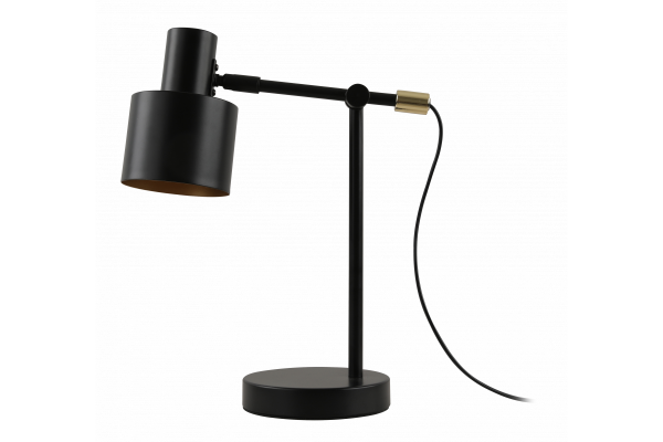 Decor Lampe de bureau SELVIA II 5570 max.250V 50/60Hz 1*E14 max.25 W dia.10 cm IP20 noir/or. 1208962513