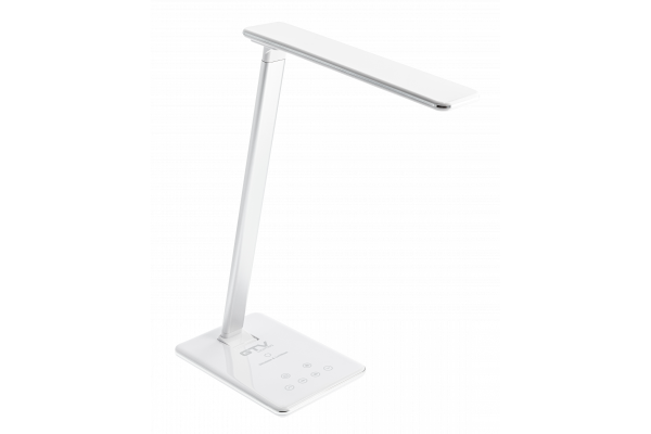 Decor Lampe de bureau Tritton 6W 340lm AC220-240V 4-CCT Charge sans fil USB PF>0 5 RA>80 blanc 1208962517