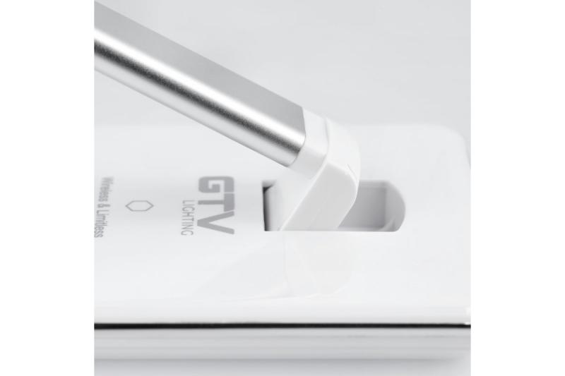 Decor Lampe de bureau Tritton 6W 340lm AC220-240V 4-CCT Charge sans fil USB PF>0 5 RA>80 blanc 1208962517