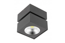 Decor Luminaire LED BLANC 15W 1500lm AC220-240V 50/60 Hz PF> 0.5 Ra≥80 IP20 IK06.36 ° 4000K carré noir. 1208962666