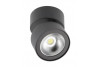 Fixture LED BIANCO , 15W, 1500lm, AC220-240V, 50/60 Hz, PF> 0.5, Ra≥80, IP20, IK06.36 °, 4000K, round, black