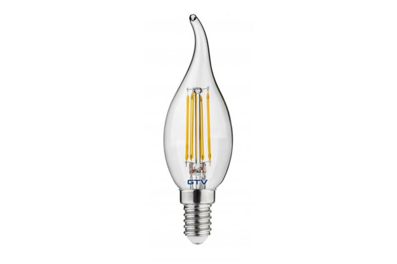 Lampe LED, FILAMENT, C35L, 4000K, E14, 4W, 440Im, AC220-240V/ 50-60Hz, RA>80, 360° 1208962688