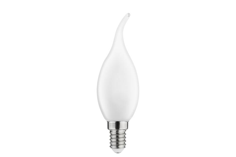 Éclairage LED, FILAMENT SEMI-TRANSPARENT, C35L, 4000K, E14, 4W, 420lm, AC220-240V/50-60Hz, RA>80, 360° 1208962692