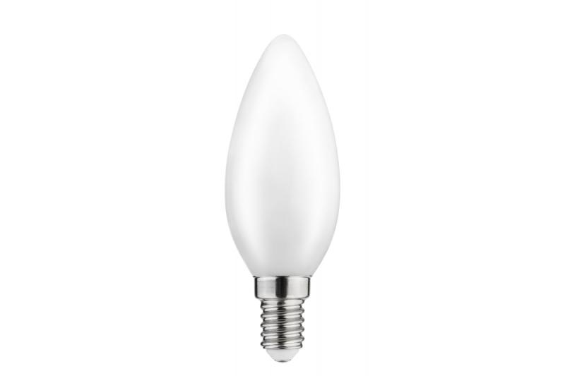 SOURCE DE LUMIÈRE LED, FILAMENT DE LAIT, A-G, C35, 3000K, E14, 4,0W, AC220-240V, 360°, 420lm, 44mA 1208962693