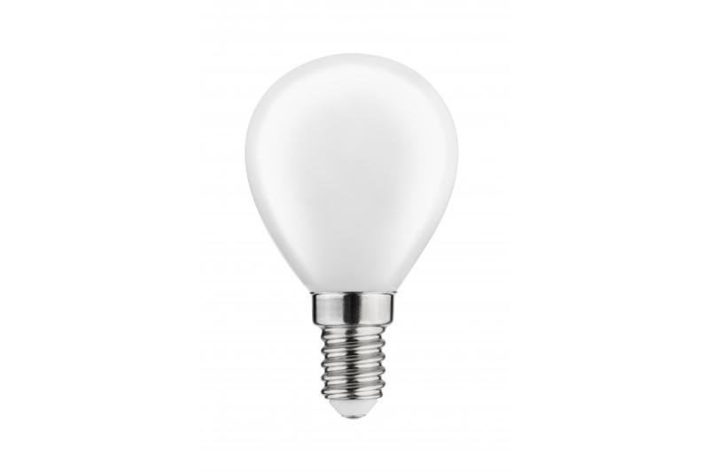 Lumière LED, FILAMENT SEMI-TRANSPARENT, G45, 4000K, E14, 4W, 420lm, AC220-240V/50-60Hz, RA>80, 360° 1208962779