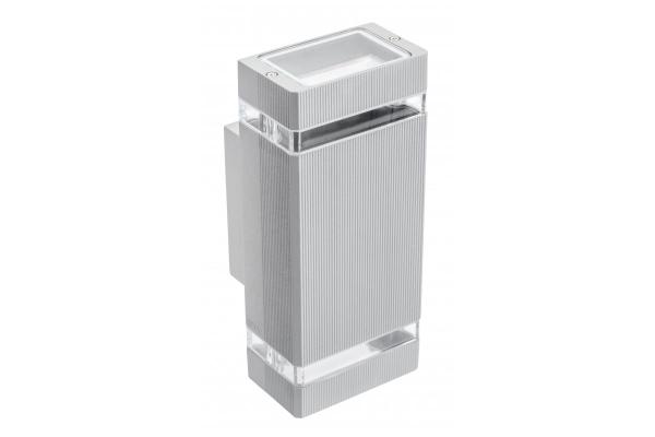 Decor Applique murale à deux directions NESSA GU10 MAX. 2x50W IP54 AC220-240V 50/60Hz gris. 1208963008