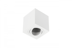 Decor Luminaire de plafond AVEIRO en aluminium 80x80x85mm IP20 max 20W carré blanc. 1208963829