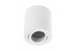 Decor Luminaire de plafond AVEIRO en aluminium 80x85mm IP20 max 20W rond blanc. 1208963831