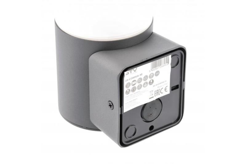 Decor Luminaire de jardin CORTA-AU E27 MAX.25W IP44 AC220-240V 50-60Hz applique murale droite supérieure anthracite. 1208963857