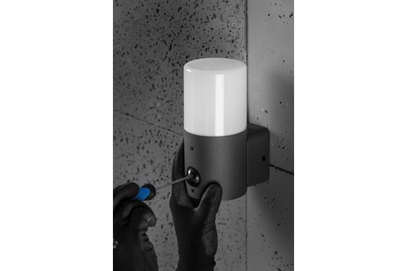 Decor Luminaire de jardin CORTA-AU PIR E27 MAX.25W IP44 AC220-240V 50-60Hz applique en graphite 1208963858