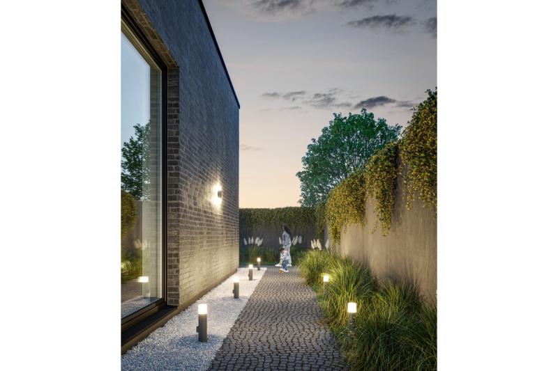 Decor Élément de jardin CORTA-P 40 E27 MAX.25W IP44 AC220-240V 50-60Hz poteau anthracite 1208963860