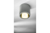 Ceiling fixture DRAGO, max 60W, E27, AC220-240V, 50-60Hz, IP20, 133 * 148mm, gray