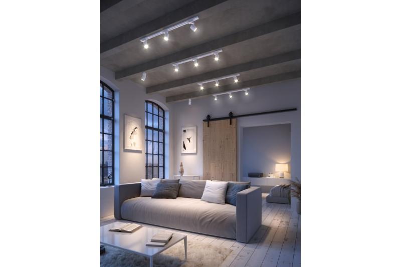 Decor Plafonnier FARGO en aluminium 70x160mm IP20 max 20W rond blanc. 1208963878