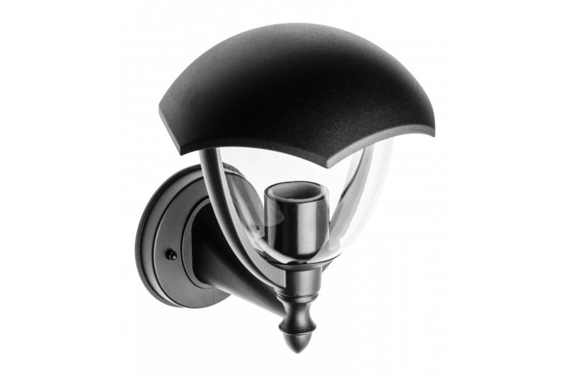 Decor Luminaire de jardin GRANDE-AU E27 MAX.60W IP54 AC220-240V 50-60Hz sommet plat noir. 1208963885