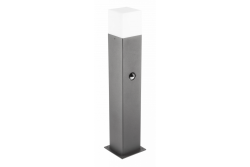 Decor Luminaire de jardin LARGO-P PIR 50 E27 MAX.15W IP44 AC220-240V 50-60Hz graphite de poteau. 1208963920